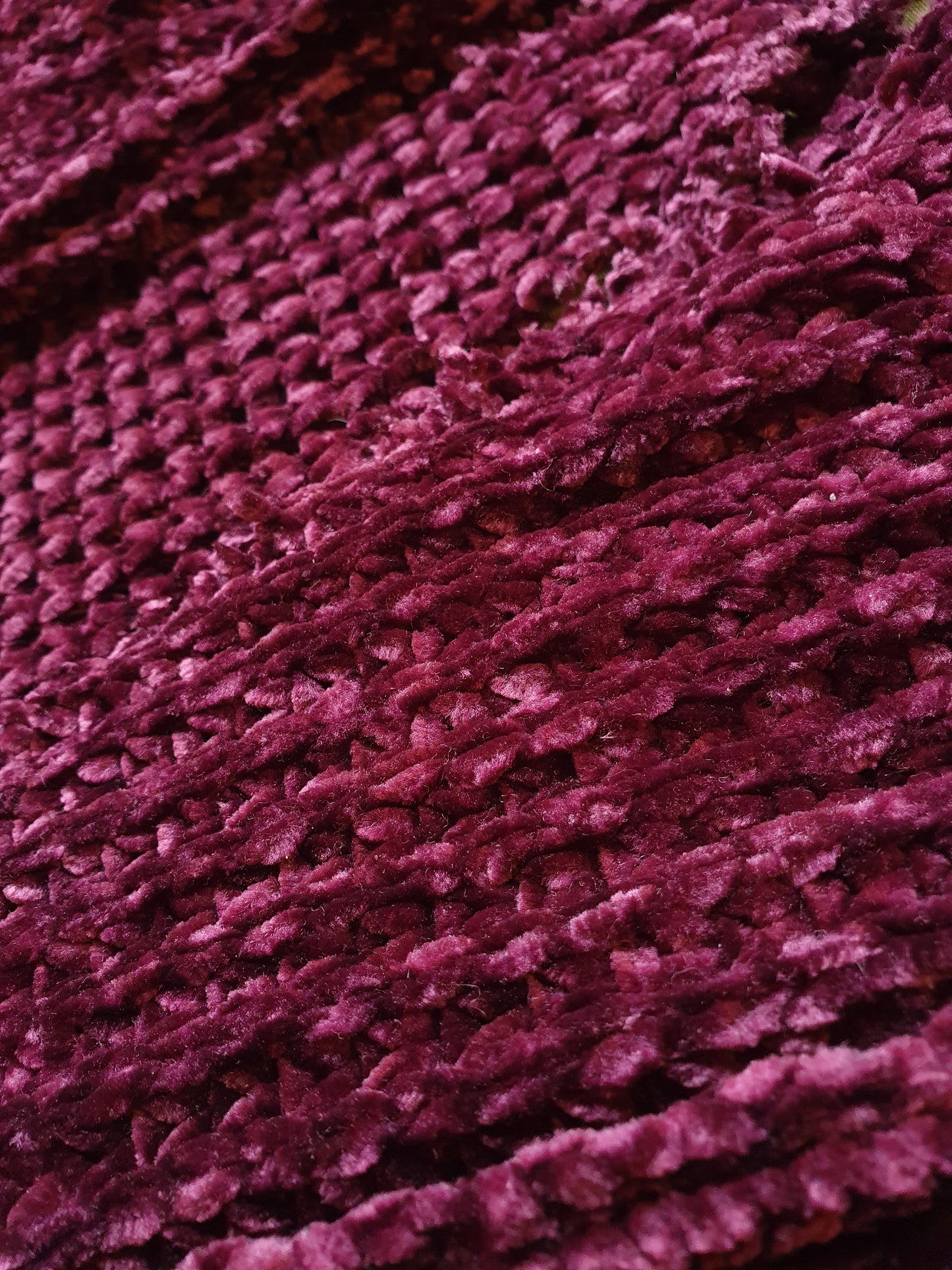 Purple Boysenberry Hooded Scarf