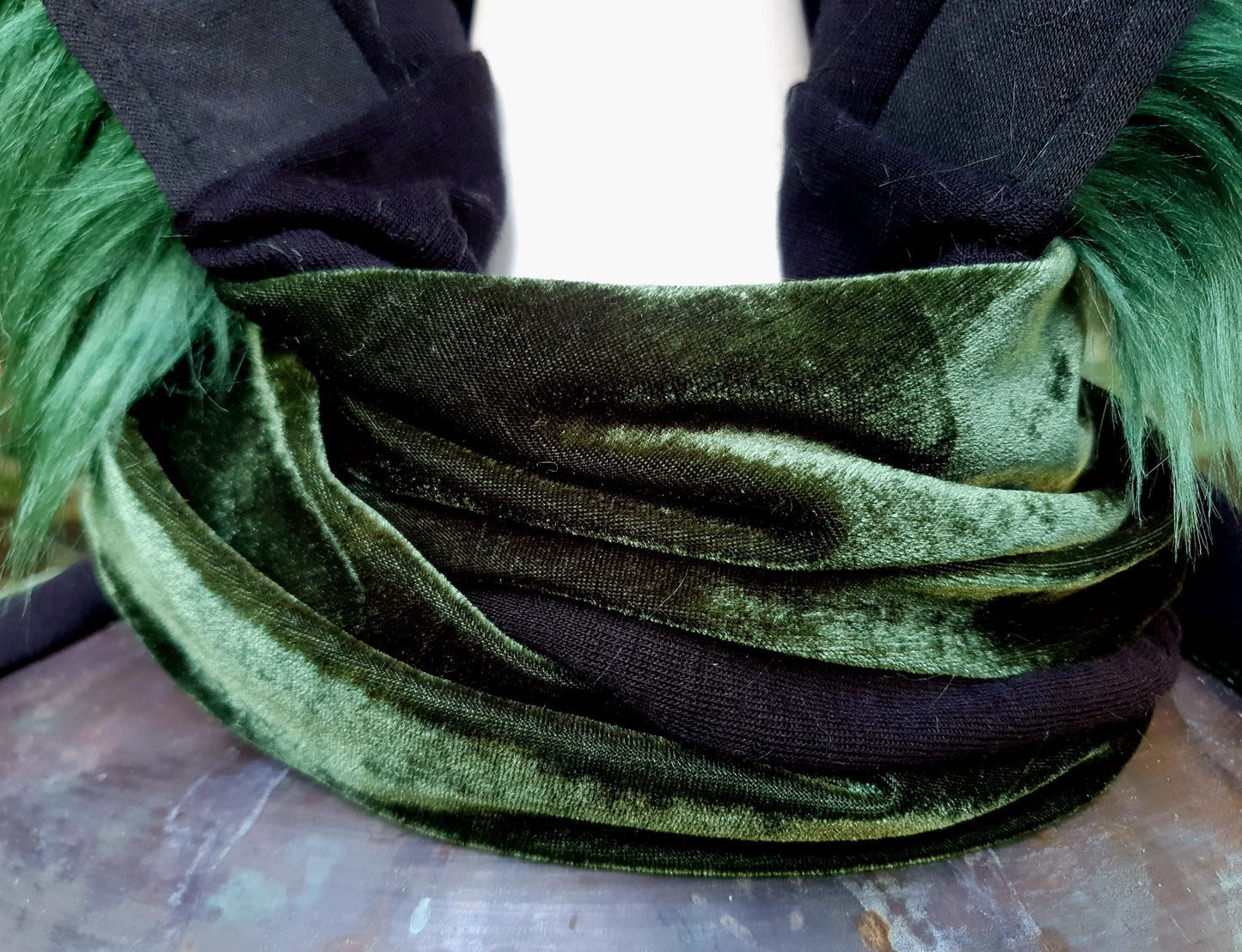 Green Velvet, Merino Lining