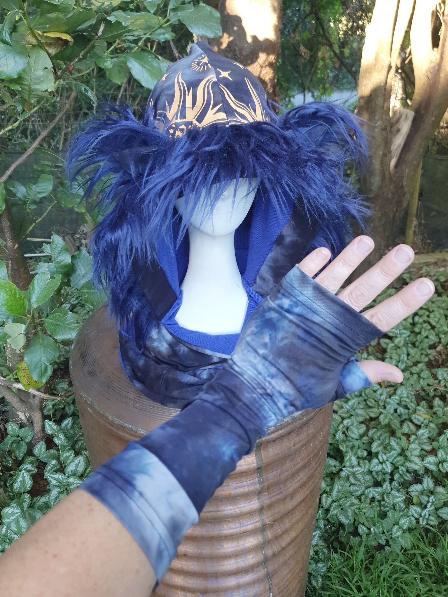 Celestial Blue, Merino with Gloves