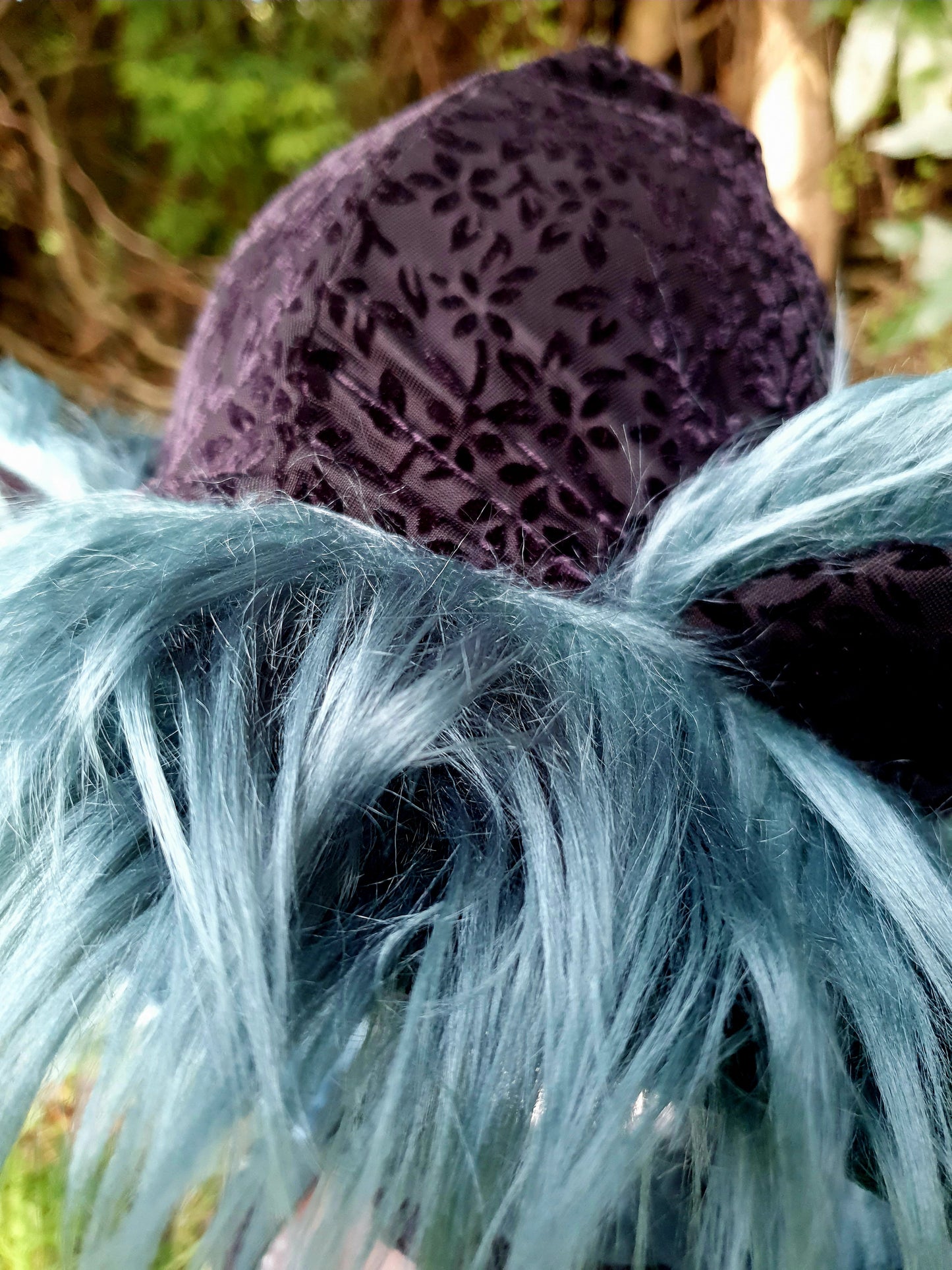 Black, smokey turquoise blue, deep green merino set