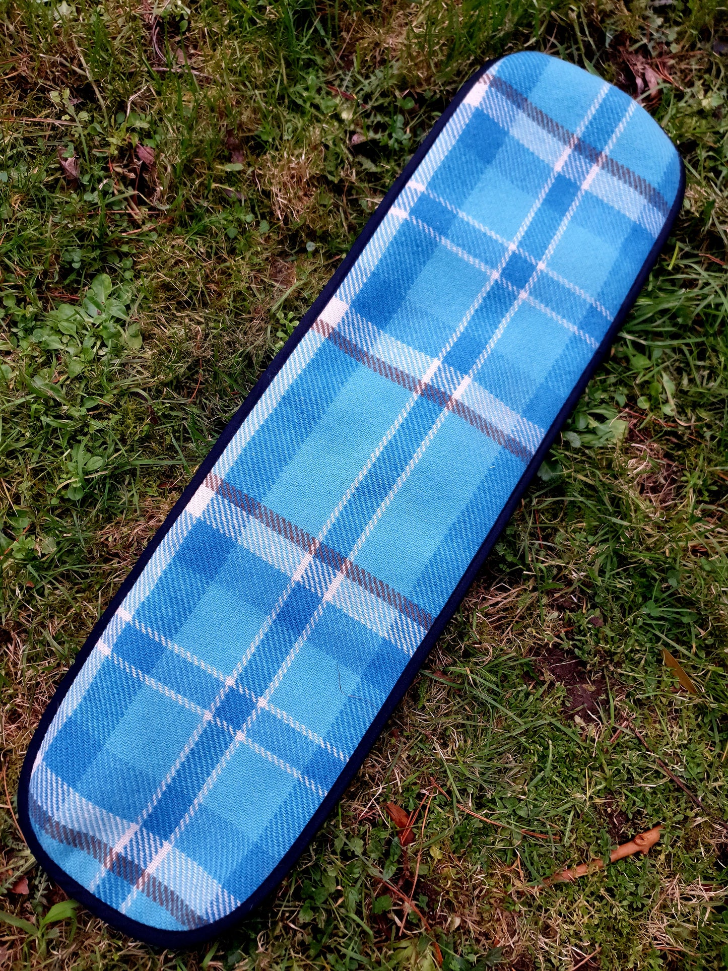 XxL Oven Mitt Blues with a touch of Green