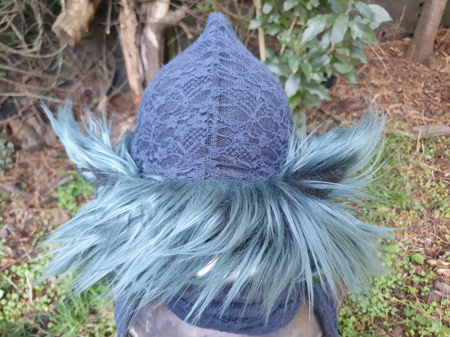 Merino/Possum Lacey Hood and Glove set