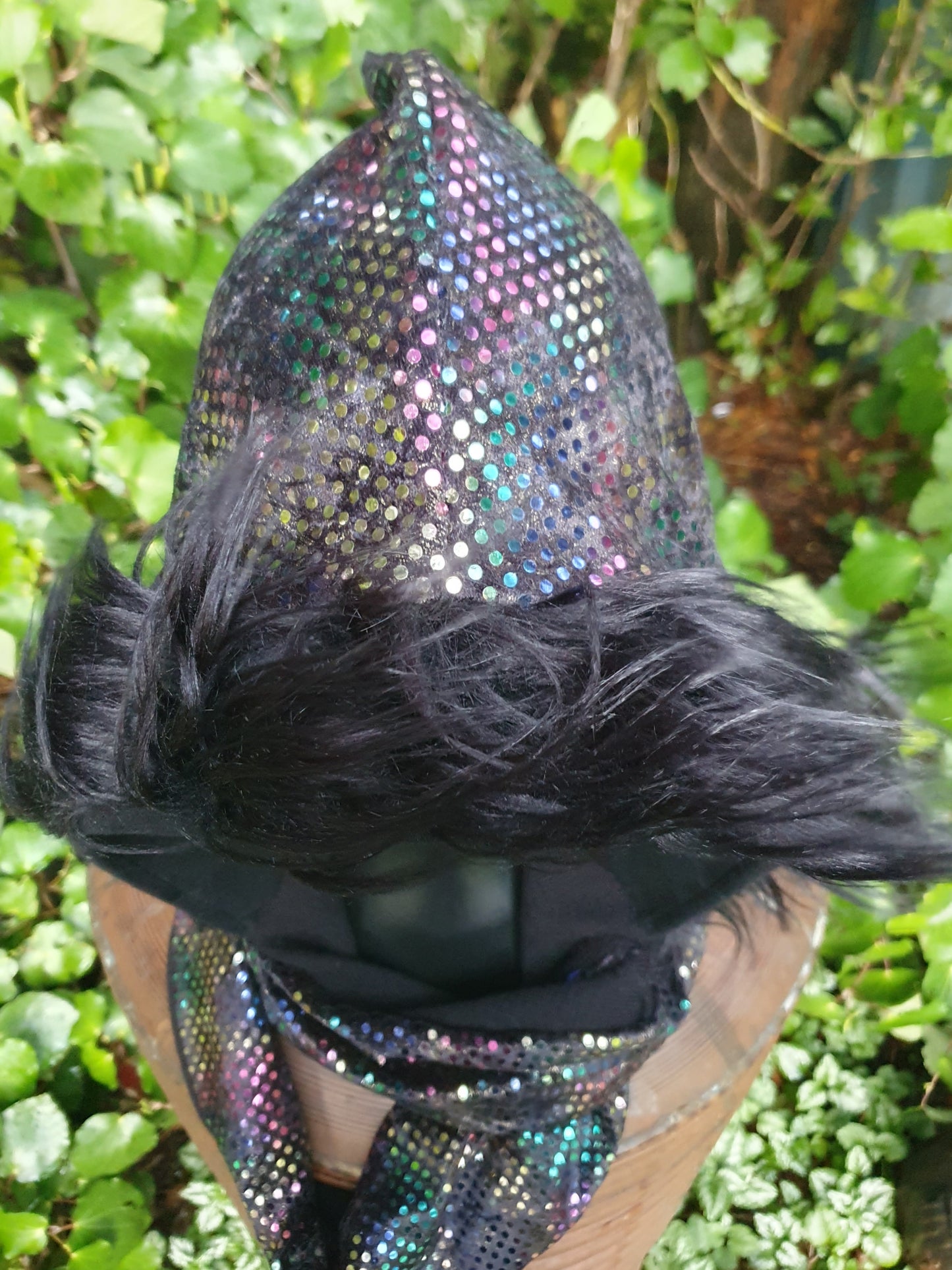 Iridescent Black, Merino Blend