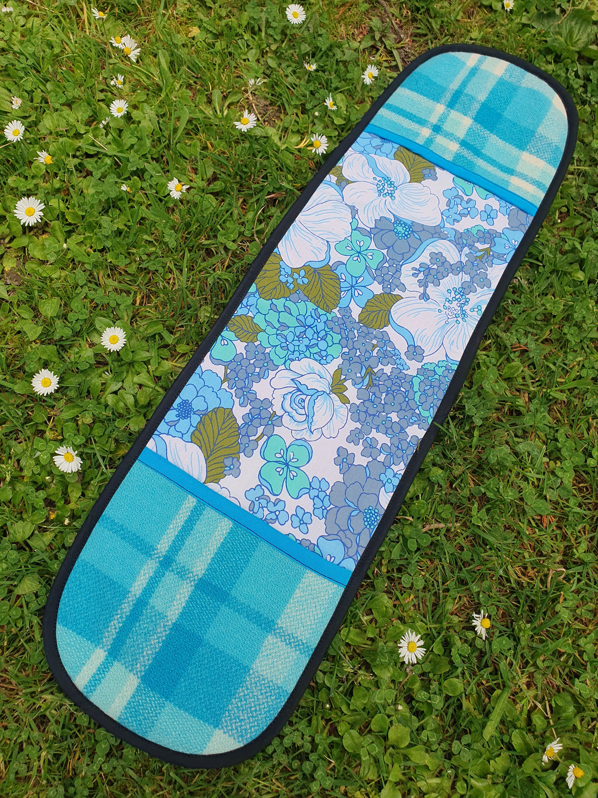 XxL Oven Mitt Blues & Turquoise