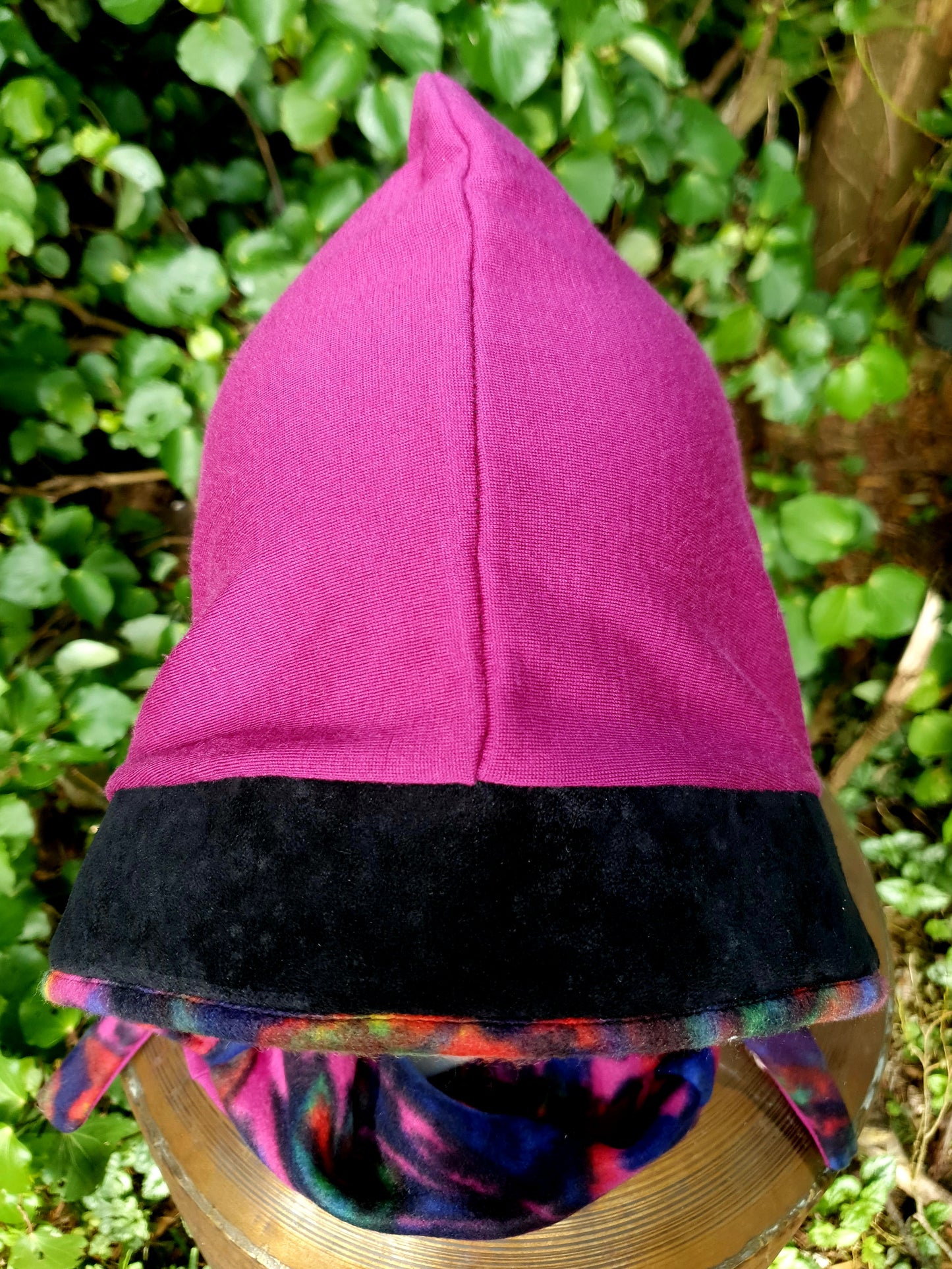 Pink Merino, Black Suede & 90s Fleece