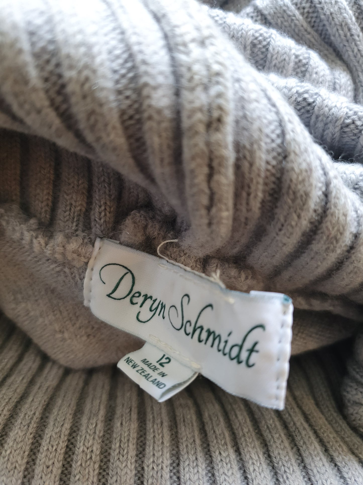 Merino Grey Luxe Hooded Scarf