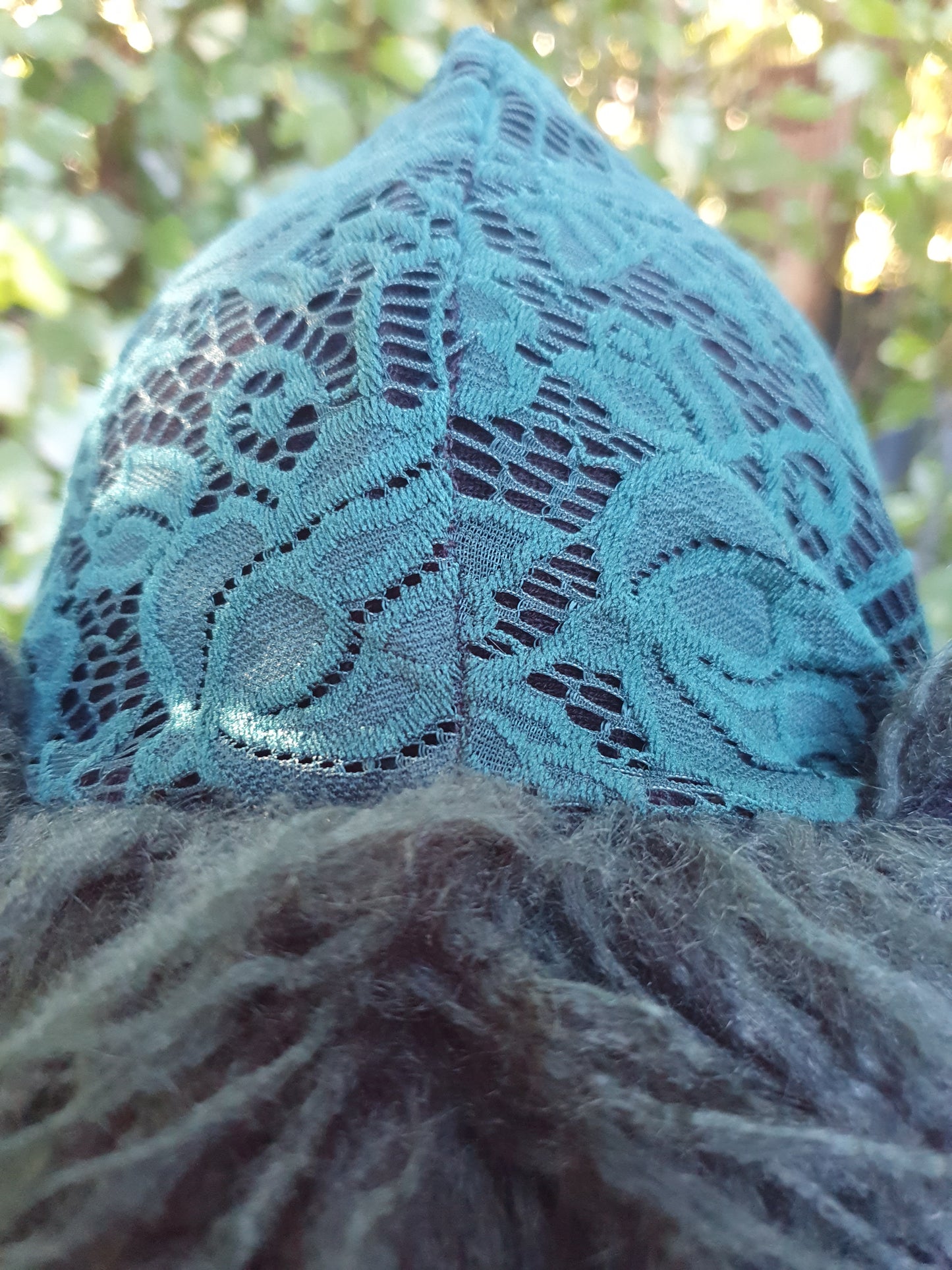 Emerald Green Lace, Merino lining