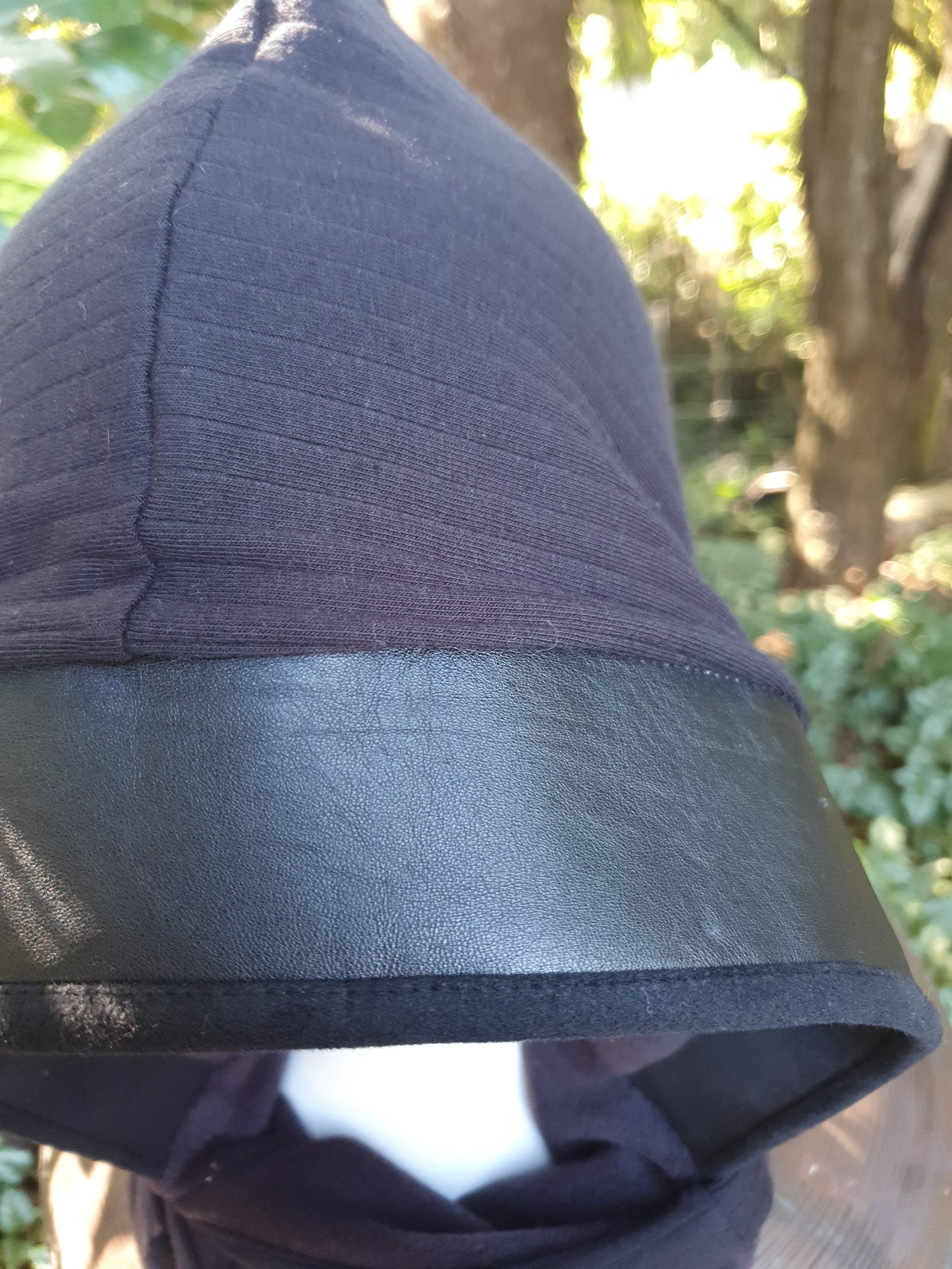 Black leather, Black Cotton