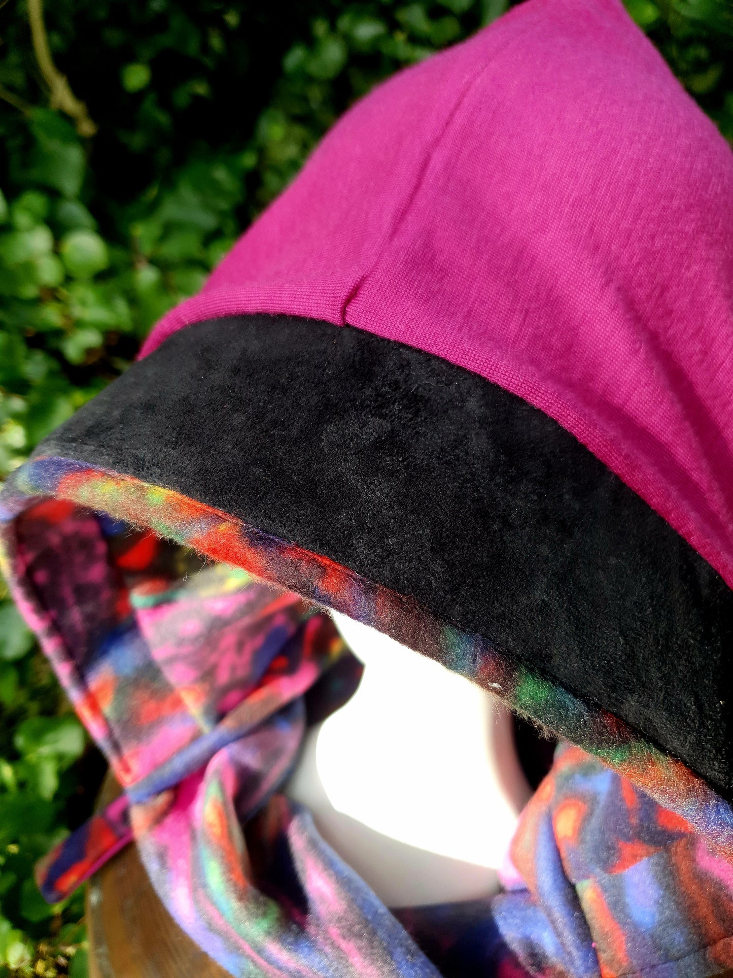 Pink Merino, Black Suede & 90s Fleece