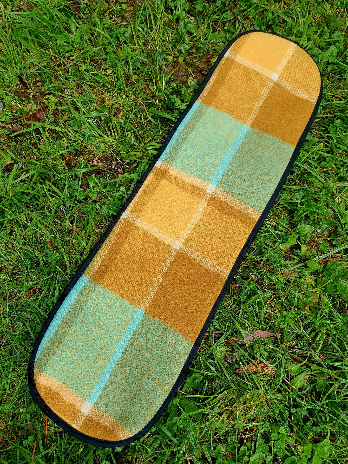 XxL Oven Mitt Turquoise & Mustard