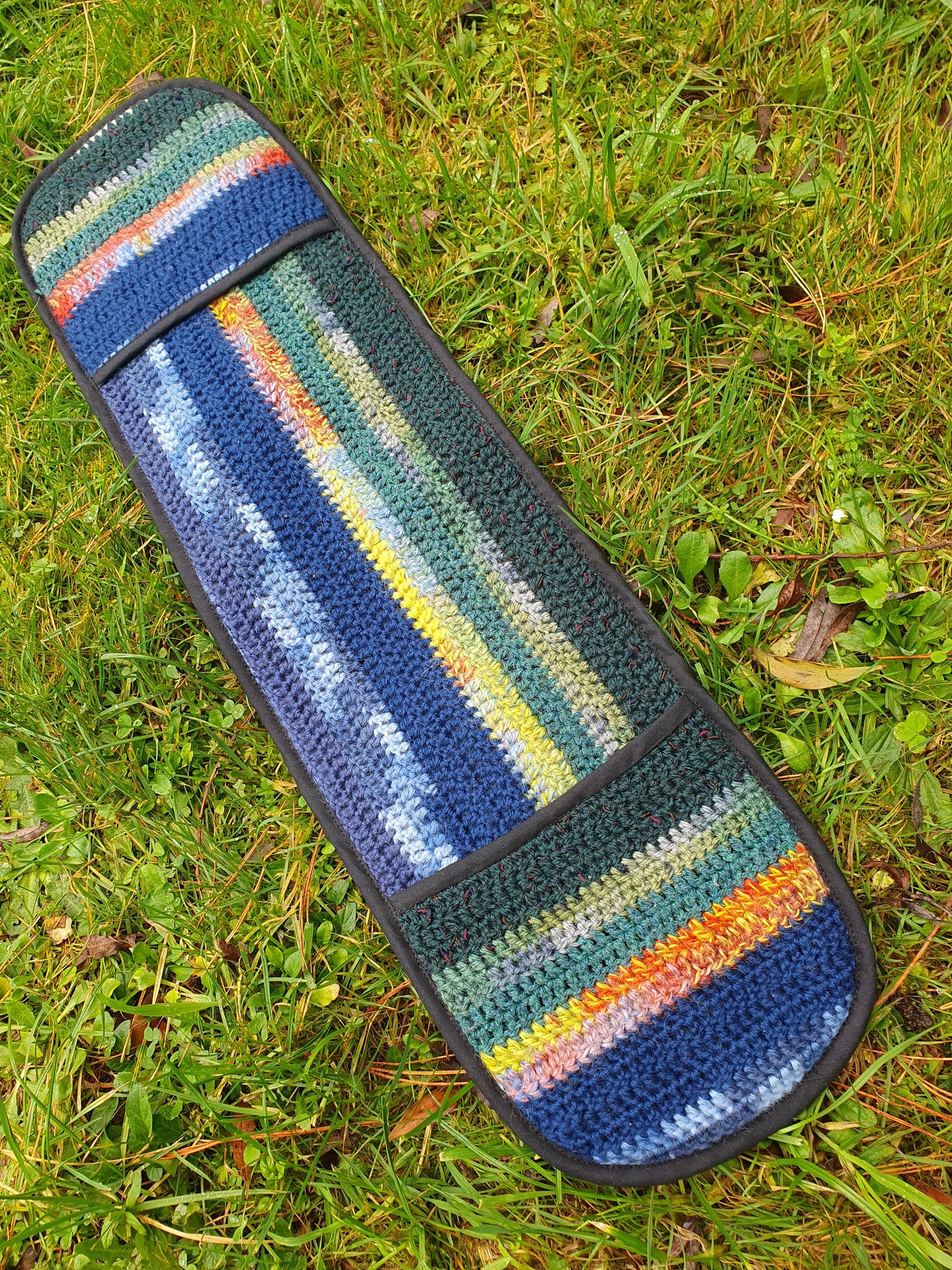 XxL Oven Mitt MultiColour Crochet