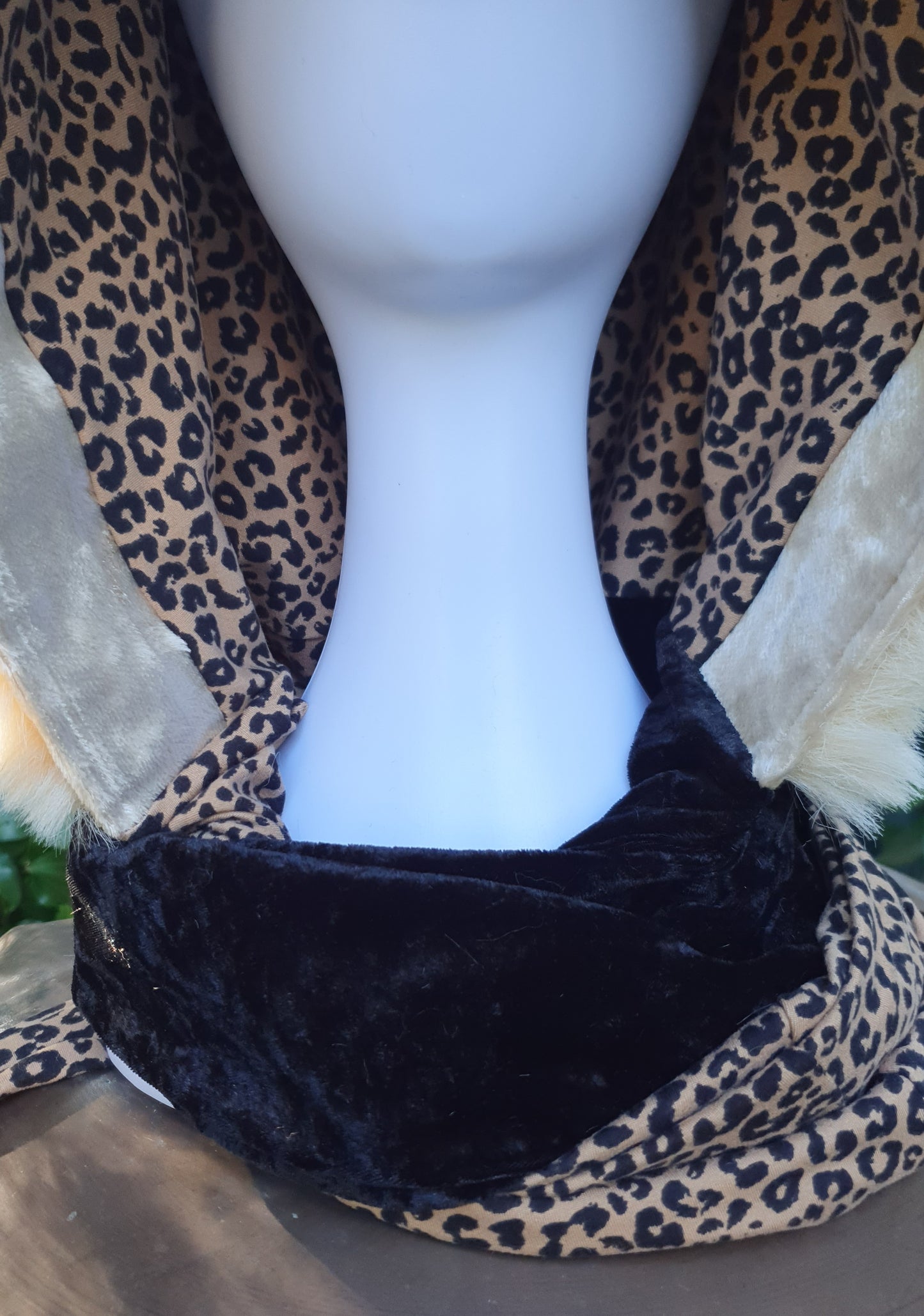 Calico Cat Hooded Scarf