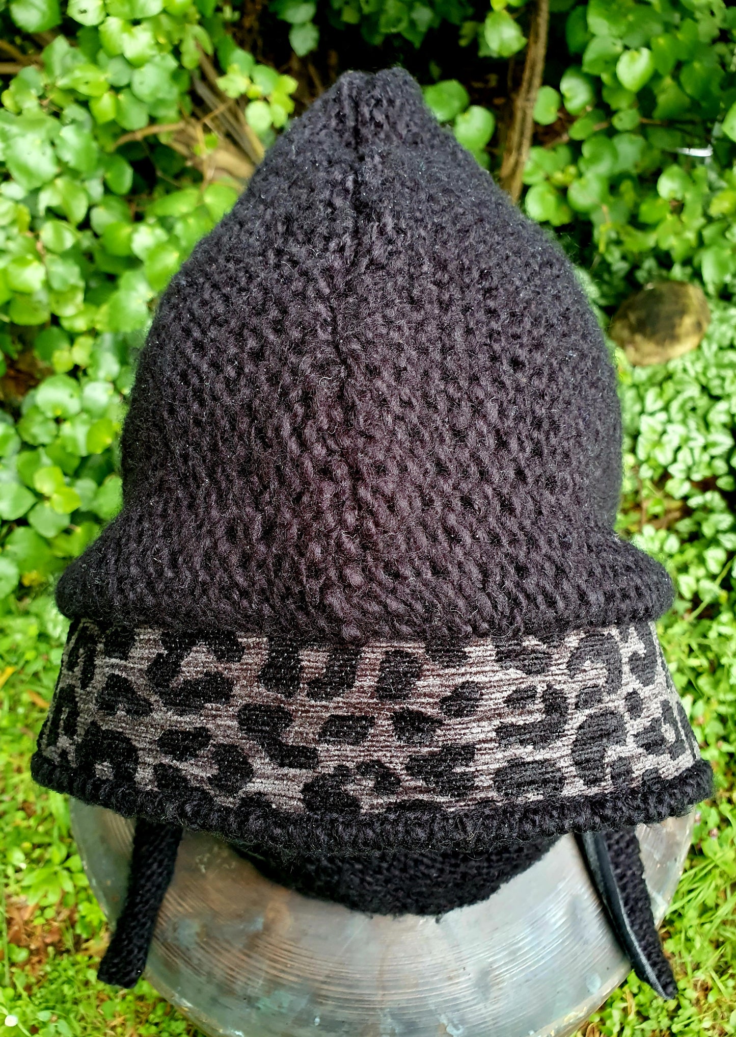 Chunky Black, Merino lining