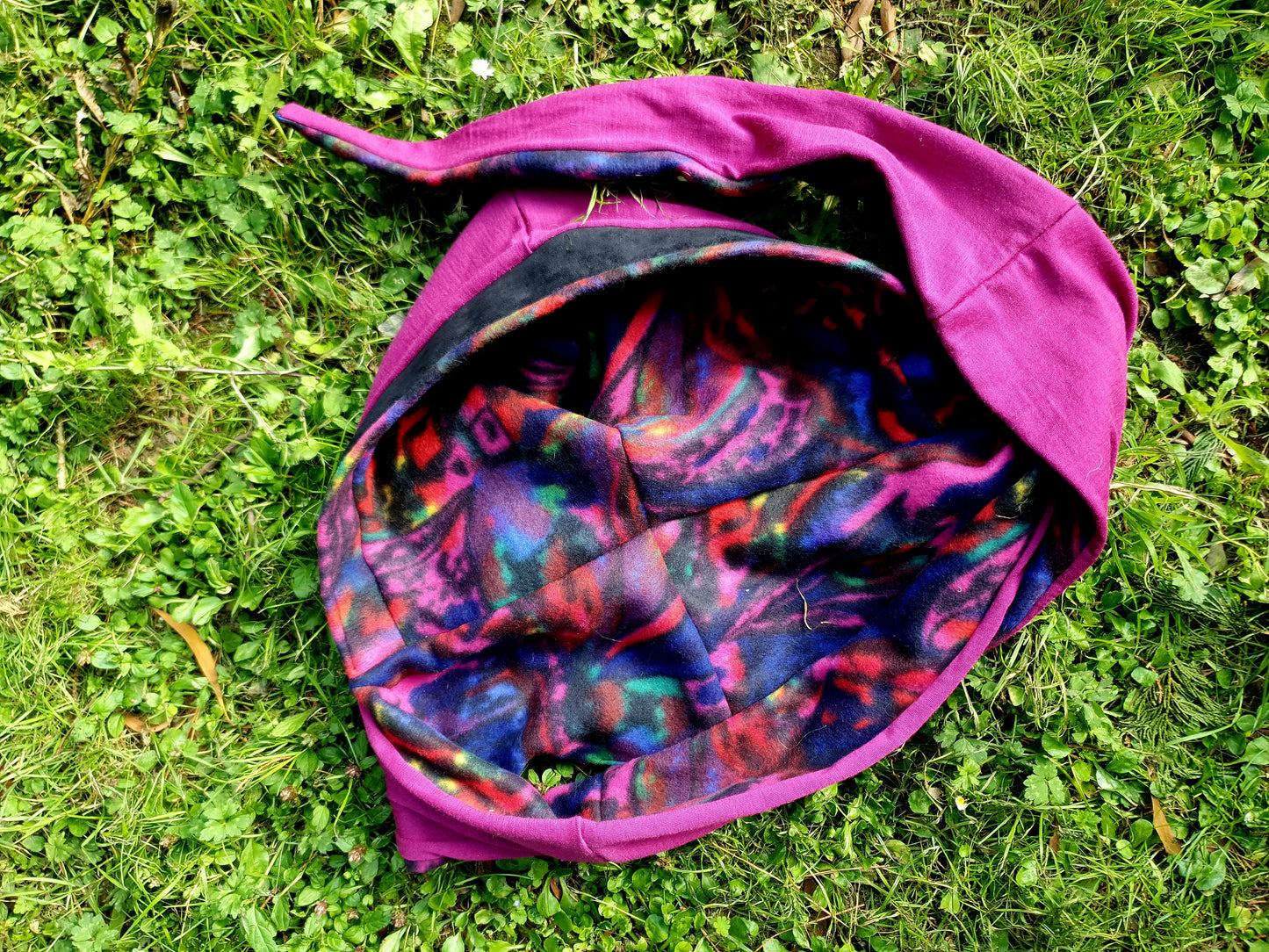 Pink Merino, Black Suede & 90s Fleece