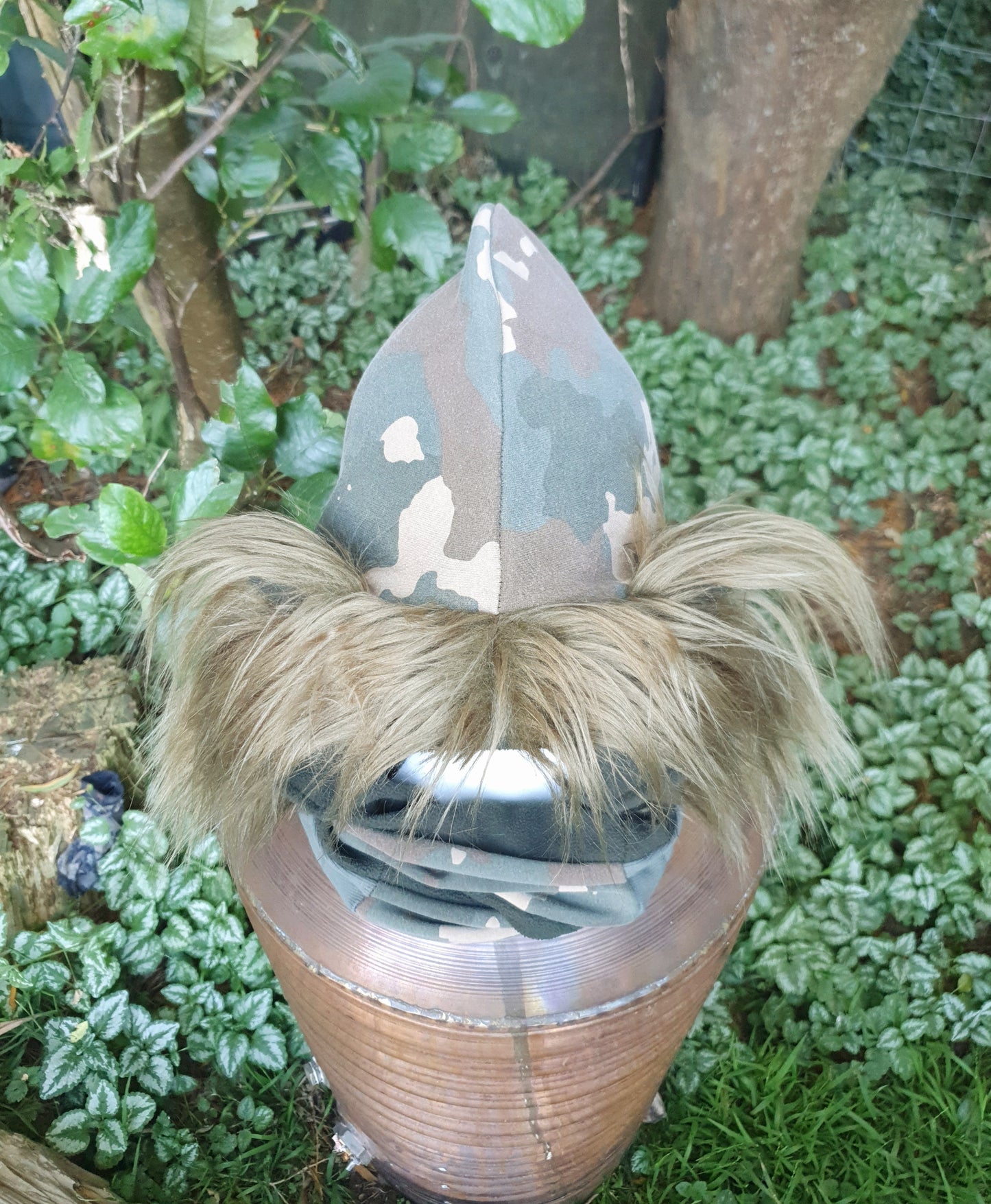 Camo Cotton Hooded Scart