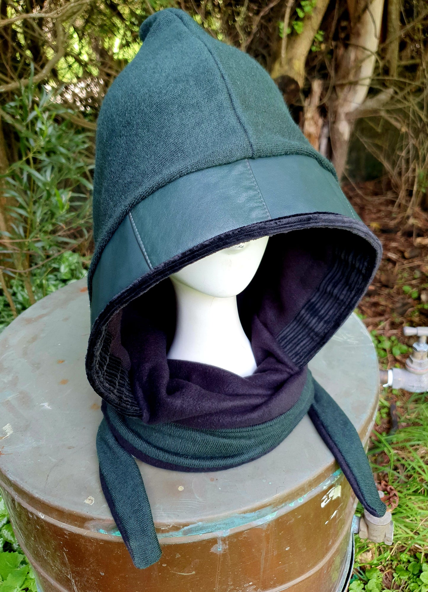 Green Hood & Glove set for A