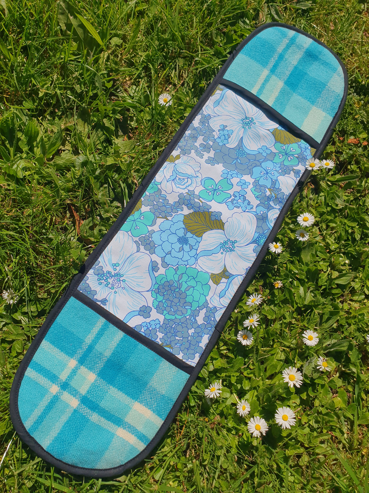 XxL Oven Mitt Blue & Turquoise