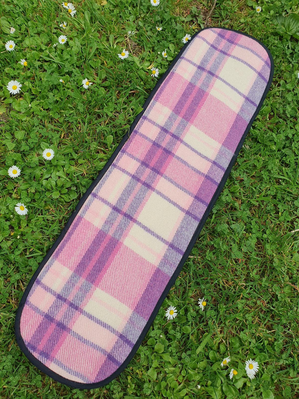 XxL Oven Mitt Purple with Pink