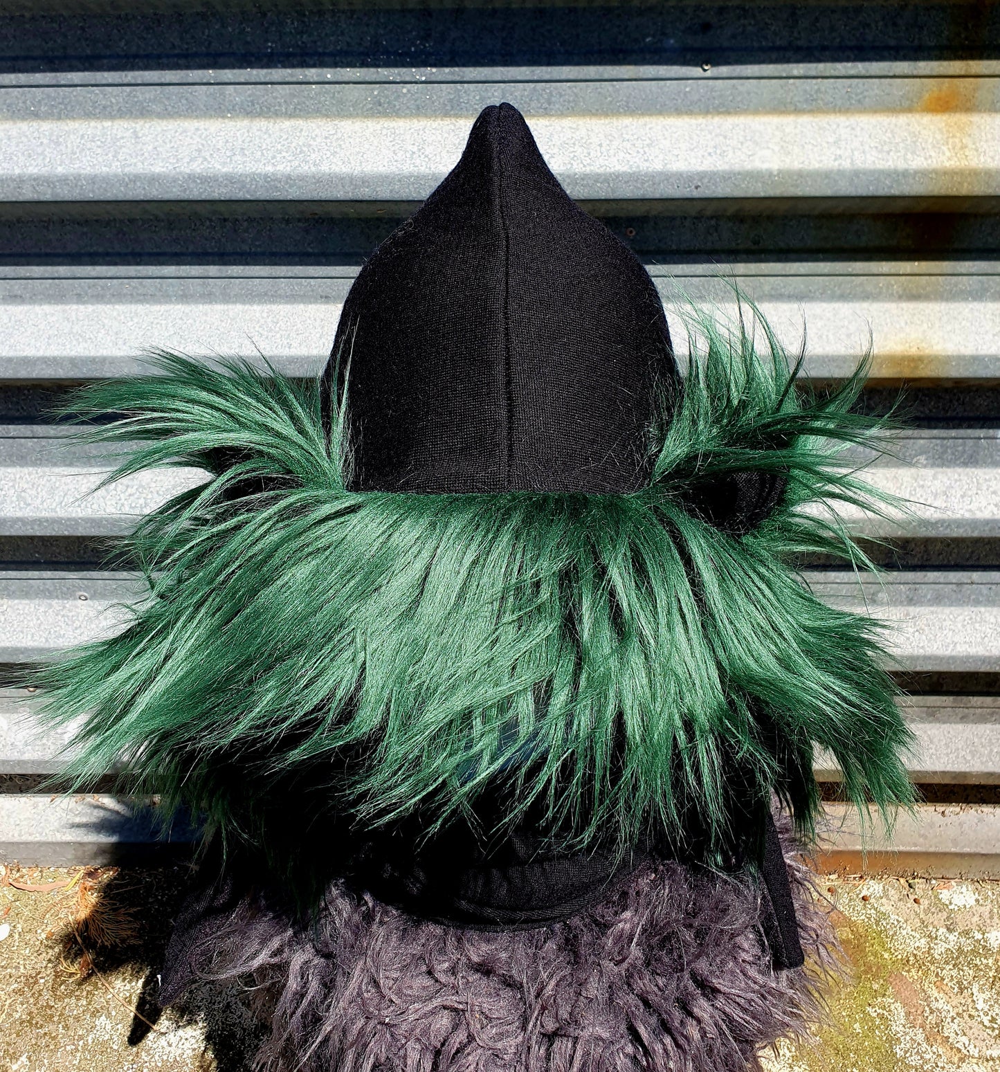 Black Merino, Emerald Green Fur