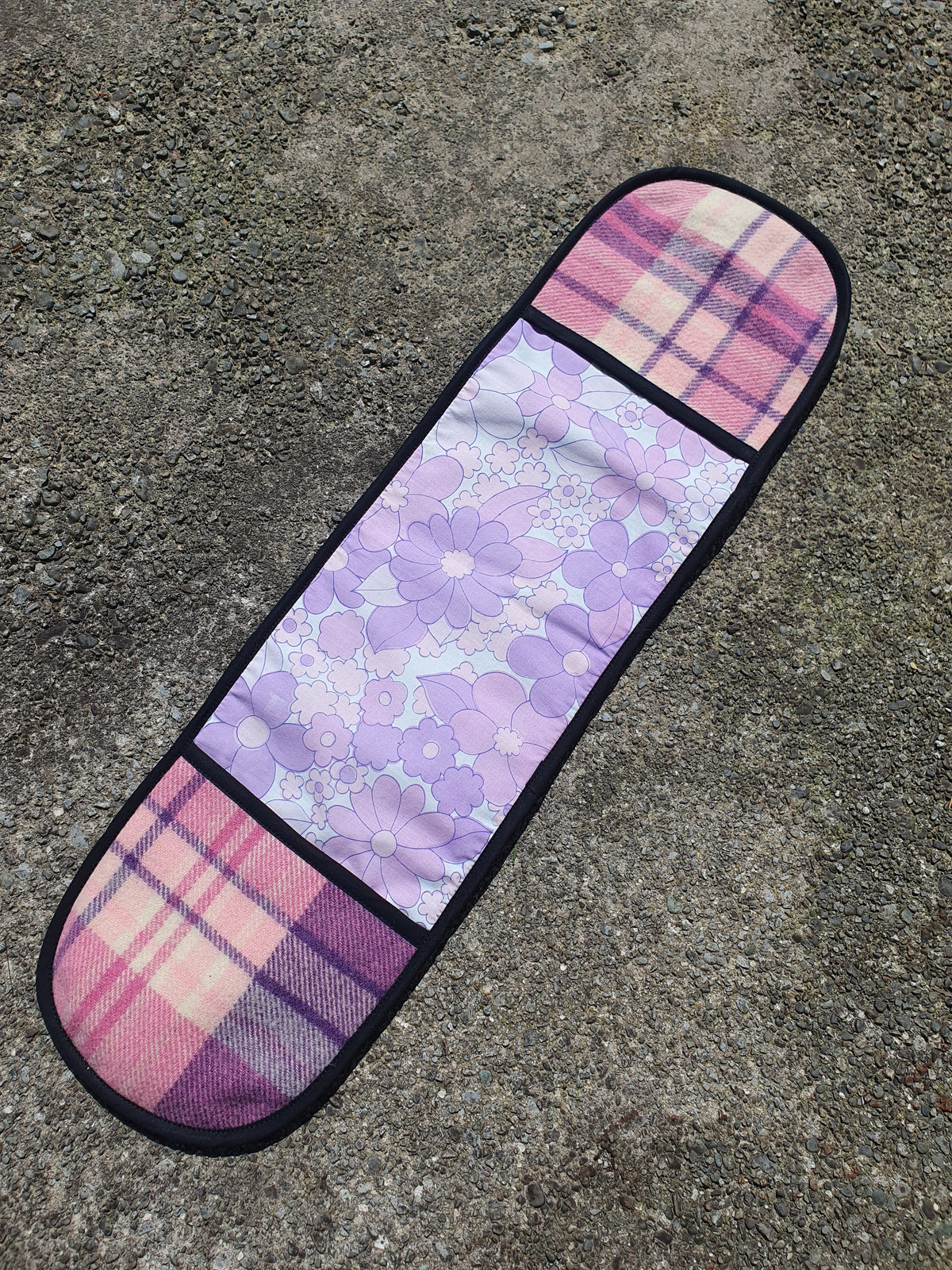 Pink and Purple XxL Oven Mitt